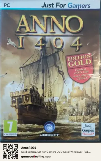 Anno 1404 Computer, PAL box front