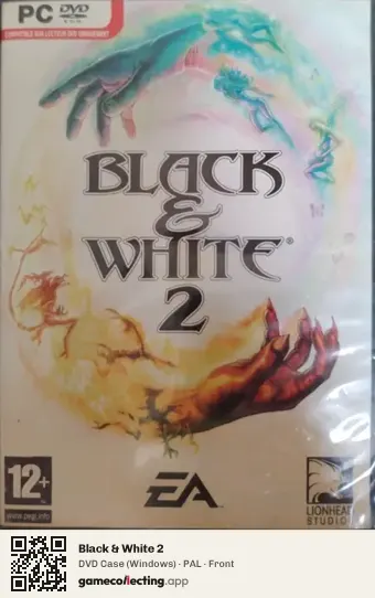 Black & White 2 Computer, PAL box front