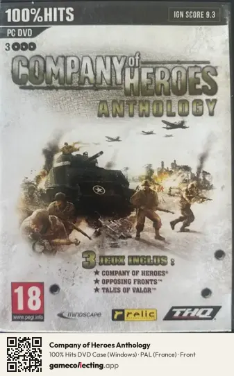 Company of Heroes Anthology Computer, France box front