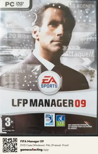 FIFA Manager 09 Computer, France box front