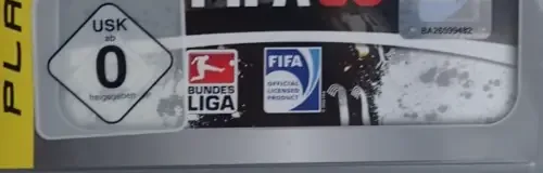 FIFA 08, the USK square on its front