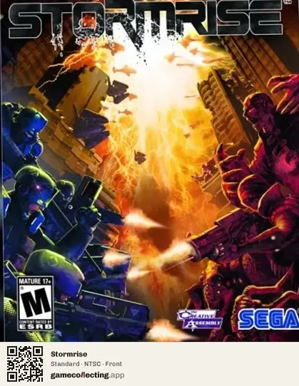 Stormrise PlayStation 3, NTSC box front