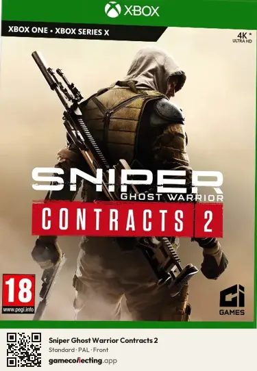 Sniper Ghost Warrior Contracts 2 Xbox One, PAL box front