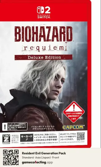 Resident Evil Generation Pack Nintendo Switch 2, Asia box front