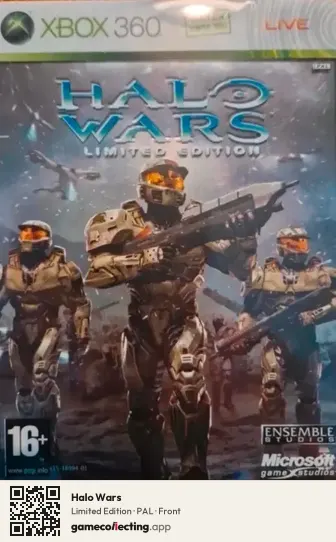 Halo Wars Xbox 360, PAL box front