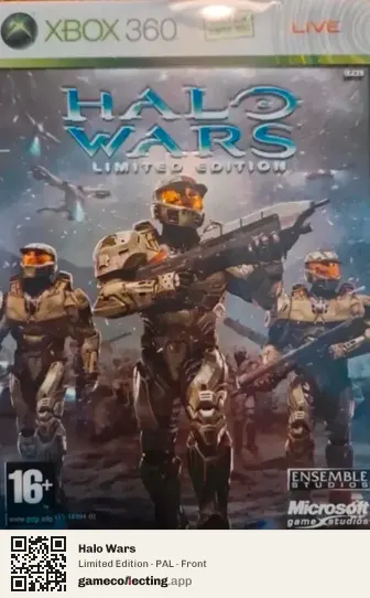 Halo Wars Xbox 360, PAL box front
