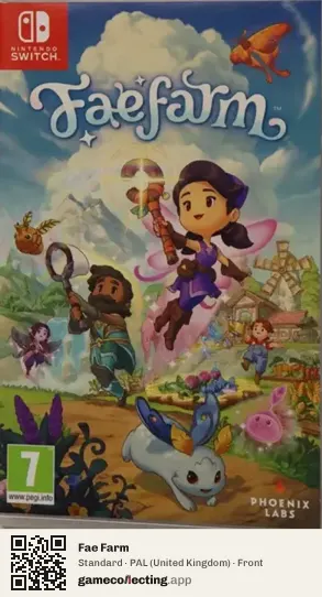 Fae Farm Nintendo Switch, United Kingdom box front