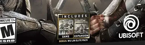 For Honor, the ESRB box on its front