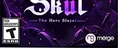 Skul: The Hero Slayer, the ESRB box on its front