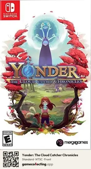 Yonder: The Cloud Catcher Chronicles Nintendo Switch, NTSC box front
