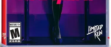 VA-11 Hall-A: Cyberpunk Bartender Action, the ESRB box on its front