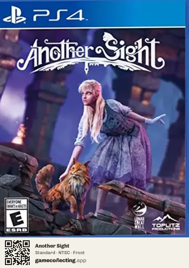 Another Sight PlayStation 4, NTSC box front