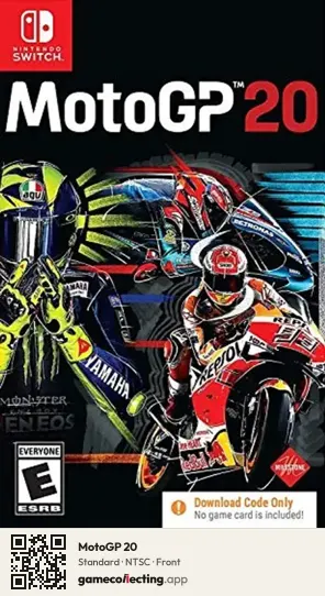 MotoGP 20 Nintendo Switch, NTSC box front