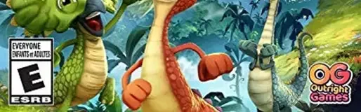 Gigantosaurus: The Game, the ESRB box on its front