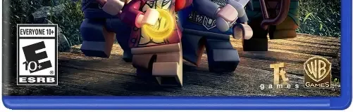 LEGO The Hobbit, the ESRB box on its front