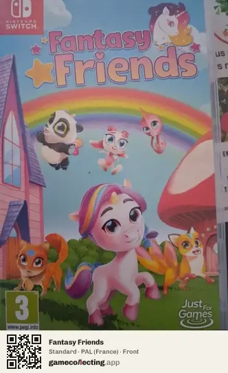 Fantasy Friends Nintendo Switch, France box front
