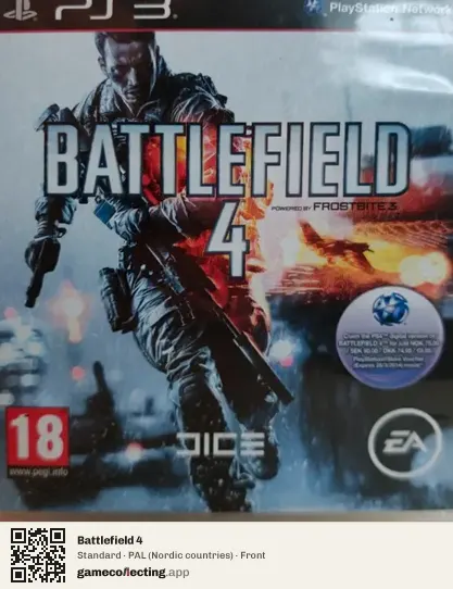 Battlefield 4 PlayStation 3, Nordic countries box front