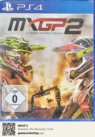 MXGP 2 PlayStation 4, Germany box front