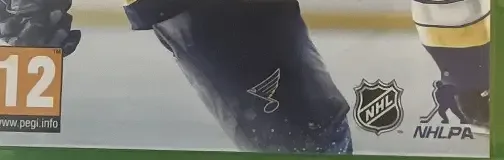 NHL 17, the PEGI square on its front