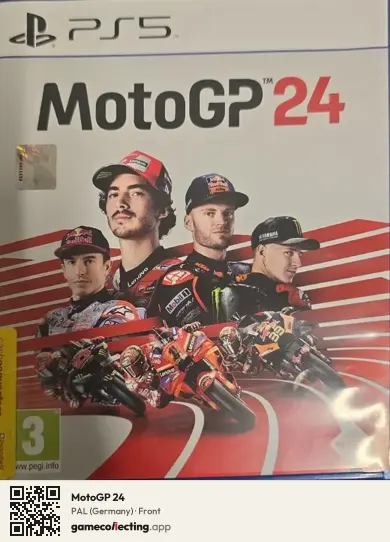 MotoGP 24 PlayStation 5, Germany box front