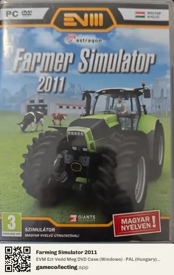 Farming Simulator 2011 Computer, Hungary box front