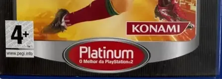 Pro Evolution Soccer 6, the PEGI square on its front
