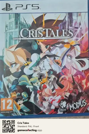 Cris Tales PlayStation 5, PAL box front