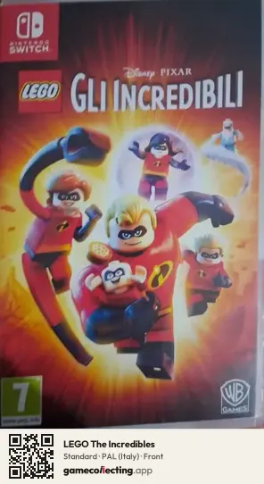 LEGO The Incredibles Nintendo Switch, Italy box front