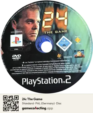 24: The Game PlayStation 2, PAL disc