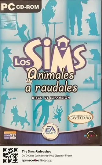 The Sims: Unleashed Computer, Spain box front