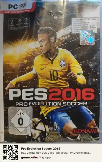 Pro Evolution Soccer 2016 Computer, Germany box front