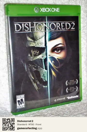 Dishonored 2 Xbox One, NTSC box front