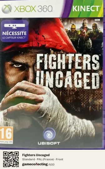 Fighters Uncaged Xbox 360, France box front