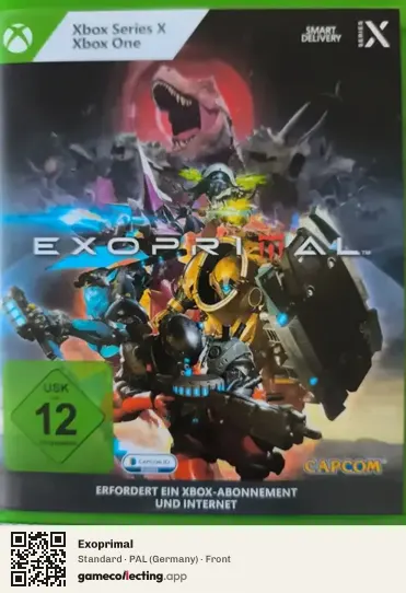 Exoprimal Xbox Series X, Germany box front