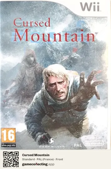 Cursed Mountain Nintendo Wii, France box front