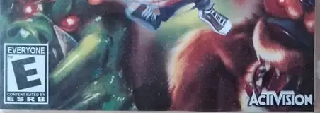 Crash: Mind Over Mutant, the ESRB box on its front