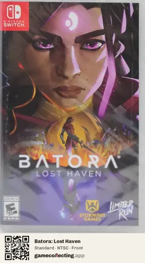 Batora: Lost Haven Nintendo Switch, NTSC box front