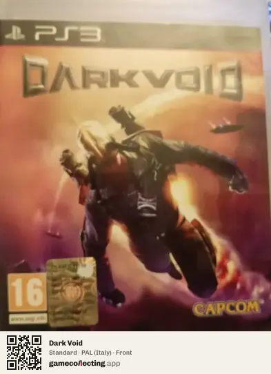 Dark Void PlayStation 3, Italy box front