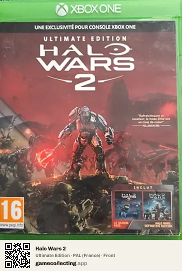 Halo Wars 2 Xbox One, France box front