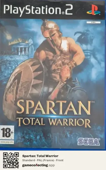 Spartan: Total Warrior PlayStation 2, France box front