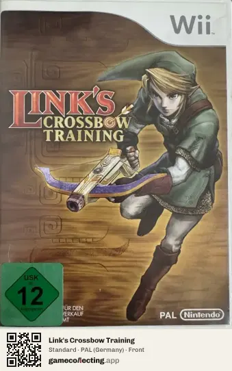 Link's Crossbow Training Nintendo Wii, Germany box front
