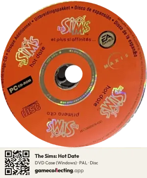 The Sims: Hot Date Computer, PAL disc