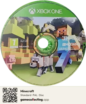 Minecraft Xbox One, PAL disc