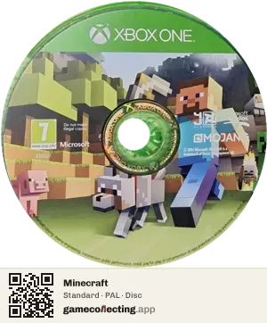 Minecraft Xbox One, PAL disc