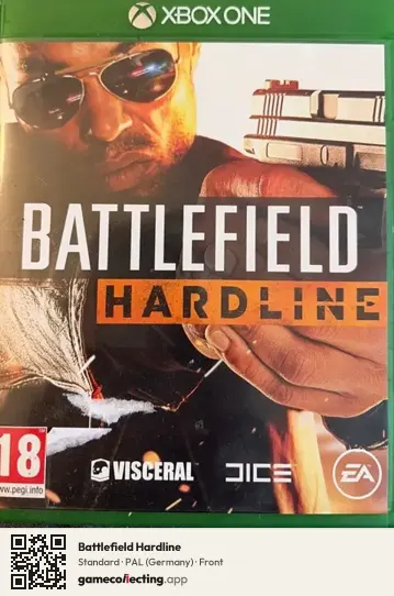 Battlefield Hardline Xbox One, Germany box front