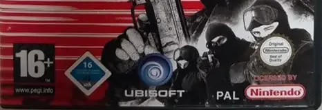 Tom Clancy's Rainbow Six: Lockdown, the PEGI square on its front