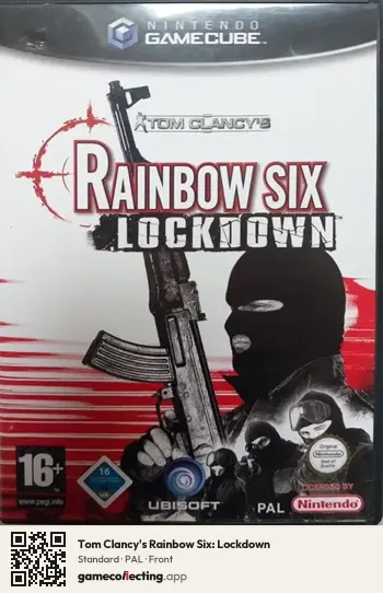 Tom Clancy's Rainbow Six: Lockdown Nintendo GameCube, PAL box front
