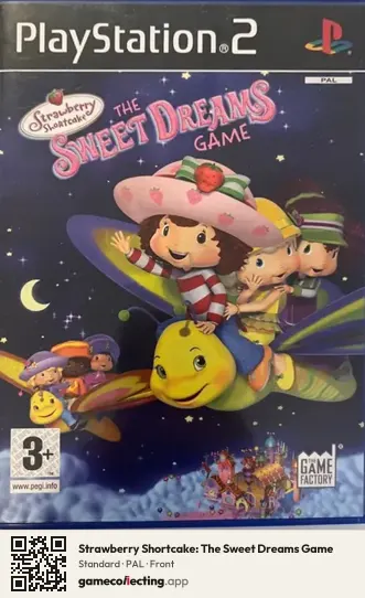 Strawberry Shortcake: The Sweet Dreams Game PlayStation 2, PAL box front
