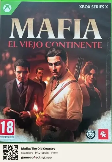 Mafia: The Old Country Xbox Series X, Spain box front