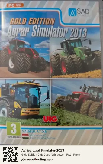Agricultural Simulator 2013 Computer, PAL box front